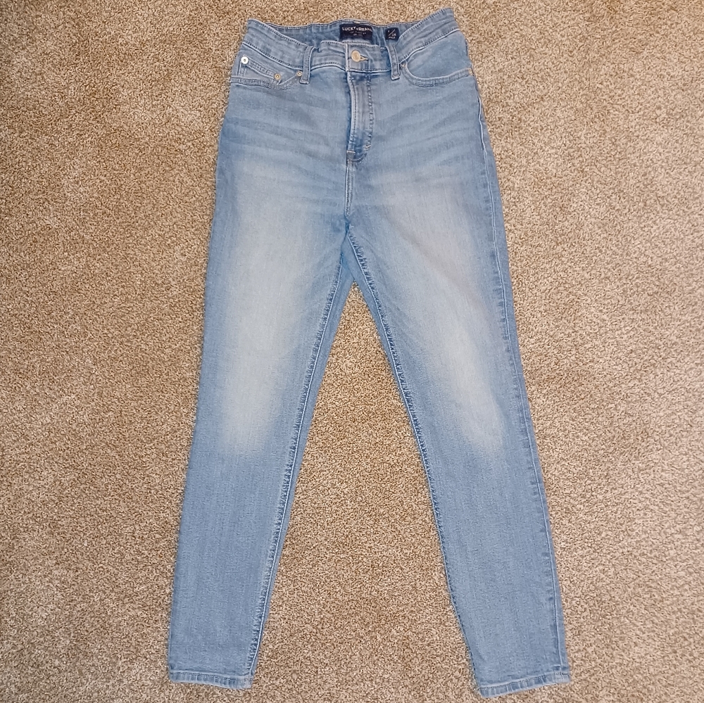Lucky Brand High Rise Skinny Ankle Jean